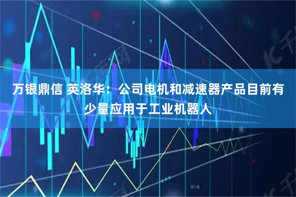 万银鼎信 英洛华：公司电机和减速器产品目前有少量应用于工业机器人