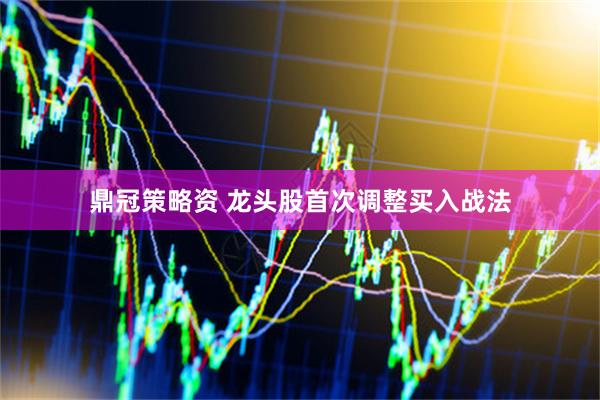 鼎冠策略资 龙头股首次调整买入战法